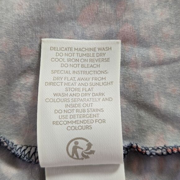 Boden Leaves Floral Preppy Academia Countryside Cottagecore Keyhole Dress 6 - Picture 13 of 14